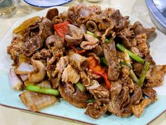 葱姜炒猪杂-标记美食新鲜猪杂(兴南大道店)