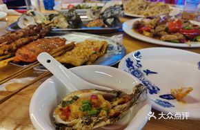 Guangdong Charcoal-Grilled Medium Oysters