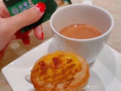 奶茶配蛋挞-8餐厅(新葡京酒店)