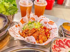 甜辣炸鸡（有骨）-玄希浪漫厨房·韩料烤肉(湖滨银泰in77店)