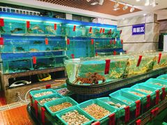 水产区-海大大蒸汽海鲜餐厅·粤菜·特色小炒(欢乐颂店)