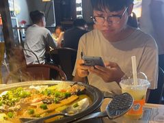 -探鱼·鲜青椒爽麻烤鱼(天一广场店)