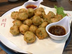 香芹鲜虾球-双合园·海鲜水饺青岛菜(万佳广场店)