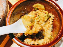 皮蛋辣椒擂茄子-小放牛炒菜馆(中山路乐汇城店)