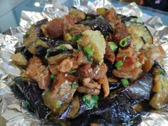 红烧肉焖茄子-鲜塘宴·千岛湖大鲫鱼(南湖店)