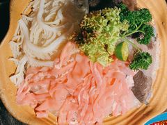 鸭肠毛肚百叶三拼-吼堂老火锅(万寿宫店)