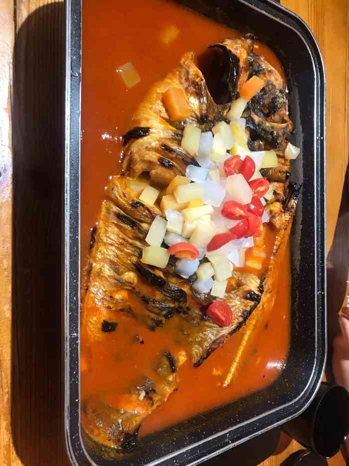 鱼小仙烤鱼(河北店)-"团购的88元套餐,味道不错,要的荔枝的,.