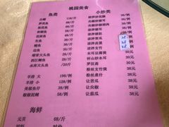 菜单-桃园美食(水库路店)