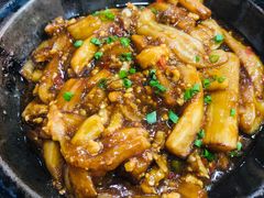 咸鱼茄子煲-老字号蛇口德记烧腊饭店·海鲜加工