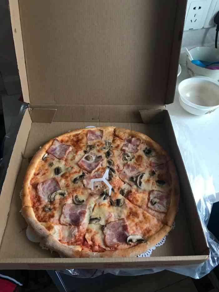 打包的披萨真实图片图片