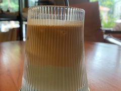 绿豆拿铁-25#COFFEE(古地石店)