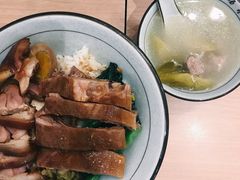 鹅肉拼猪手饭-狮头牌卤味研究所·卤味饭(花城汇南区店)