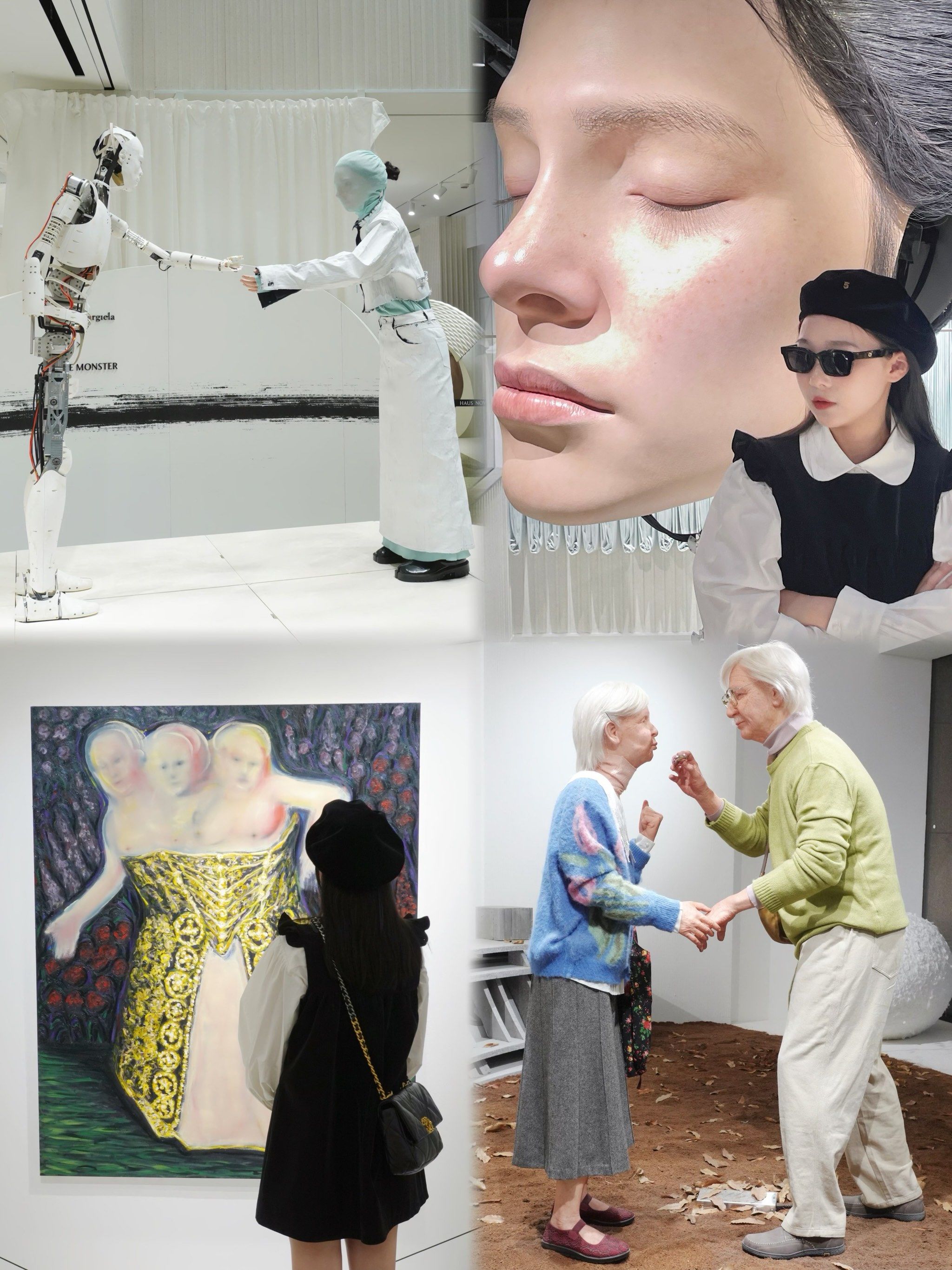 n上海gm真的一年比一年震撼91
04装置艺术太酷啦!