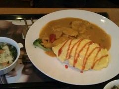 红咖喱鸡排蛋包饭-manabe (共和新路店)