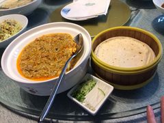 清炒蟹粉包饼-绿波廊(豫园店)