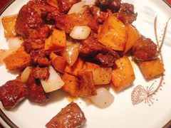 黑椒杏鲍菇牛肉粒-楼兰新疆主题餐厅(苏州中心店)