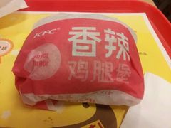 香辣鸡腿堡-肯德基(西安电子城店)
