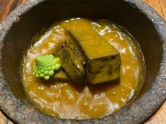 羊肚菌烧黑豆腐-无味舒食(思南公馆店)