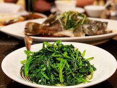 蒜蓉炒空心菜-铭轩中餐厅·海南菜·粤菜(亚龙湾瑞吉店)