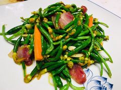 黄瓜苗炒腊味-顺丰轩园林酒家(天河店)