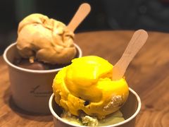 芒果百香果雪葩-LUNEURS月乐诗·法式冰淇淋(环贸店)