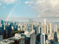 -深圳中洲万豪酒店·大堂酒廊·高空海景