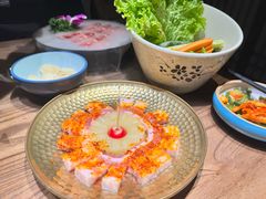 -明洞阿姨·韩式酱蟹烤肉·创意料理(三元桥店)