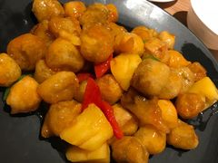 菠萝咕咾肉-朵朵开素食餐厅(后宰门街店)