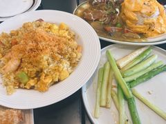 芦笋和小玉米-橘酱餐厅