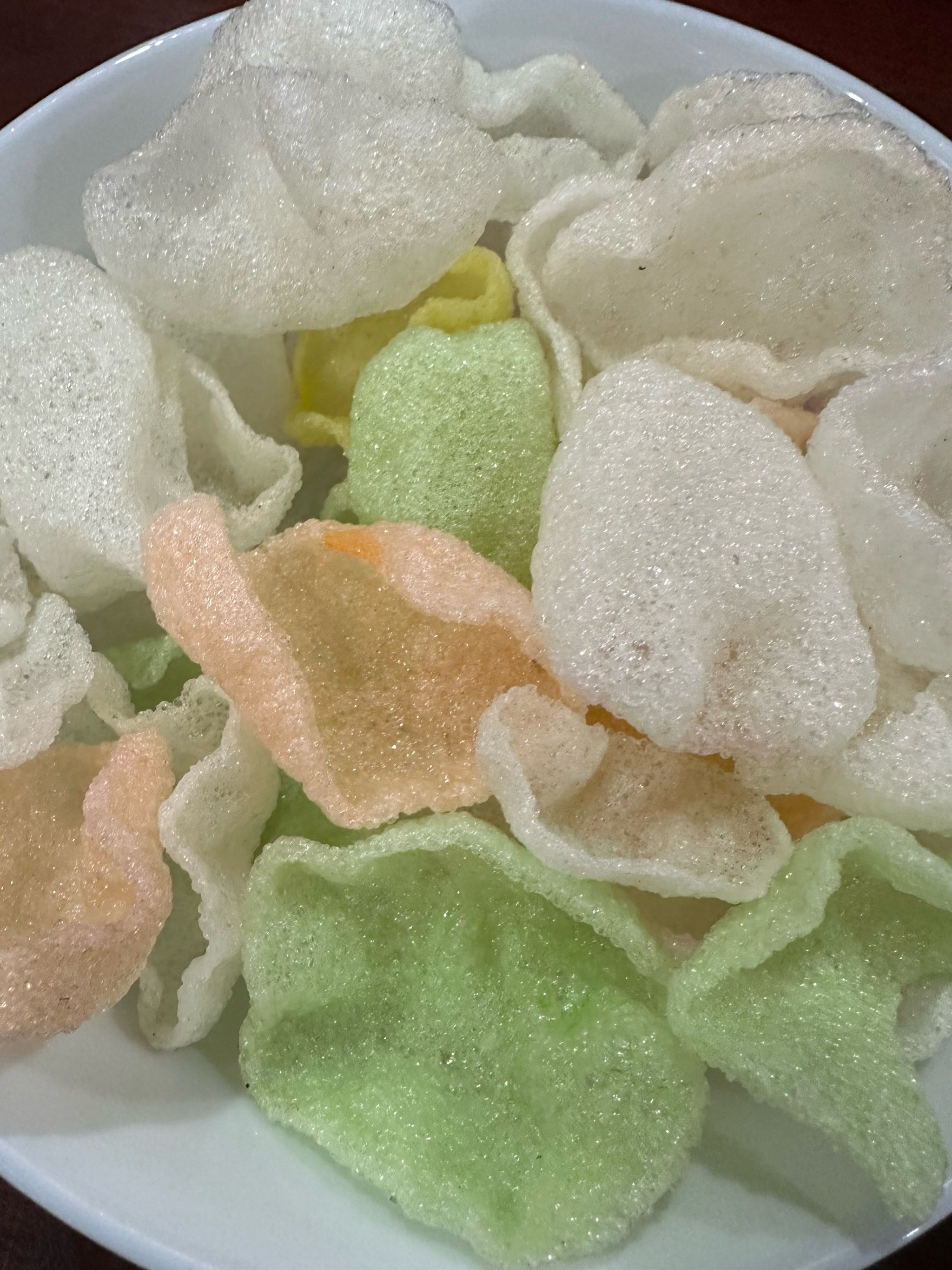 香炸虾片 好吃极了