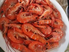 白灼海白虾&nbsp;68一斤-鹏城人家海鲜酒家·23年老字号(较场尾店)