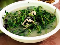 上汤皮蛋苋菜-天强农家菜馆