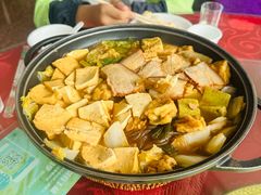 豆腐宴-北京龙庆四季香农家饭庄·灶台鱼·碳烤虹鳟鱼(龙庆峡店)