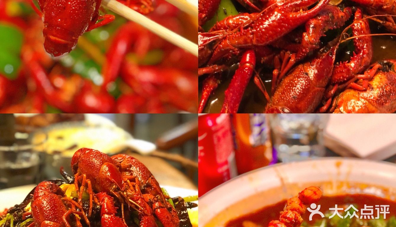 上海美食🦞羊蝎子配小龙虾才是夏天！