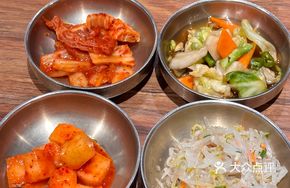 Four Small Dishes for Appetizer