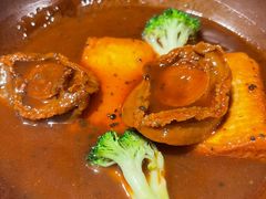 黑松露汁广府鲍-广州酒家(文昌总店)