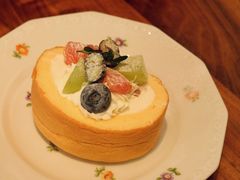 红心柚蜜瓜卷-竹子咖啡bamboo coffee
