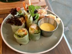 酥炸老虎虾香芒米纸卷-CHINCHIN 青青·泰国料理(万象食家店)