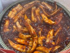 香辣鱿鱼-稻百鲜·拌饭·朝鲜族石锅菜(江南万达店)