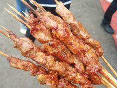 -劳动公园新疆人烤腰子