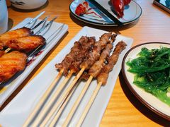 烤羊肉串-蚝翅·海鲜粥·烧烤·宁夏滩羊季(玉米楼店)