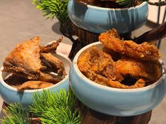 酥鱼三拼-佬太公海鸭·海鲜大排档(上海总店)
