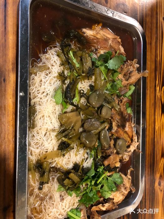 酸菜鸡壳小吃--菜-酸菜鸡壳粉干图片-温州美食-大众点评网