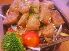 铁板超嫩牛小扒-饭町二郎日式综合茶餐(中安广场店)