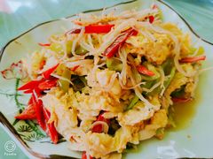 土特产银鱼炒鸡蛋-鱼乐岛餐厅·户外花园主题餐厅