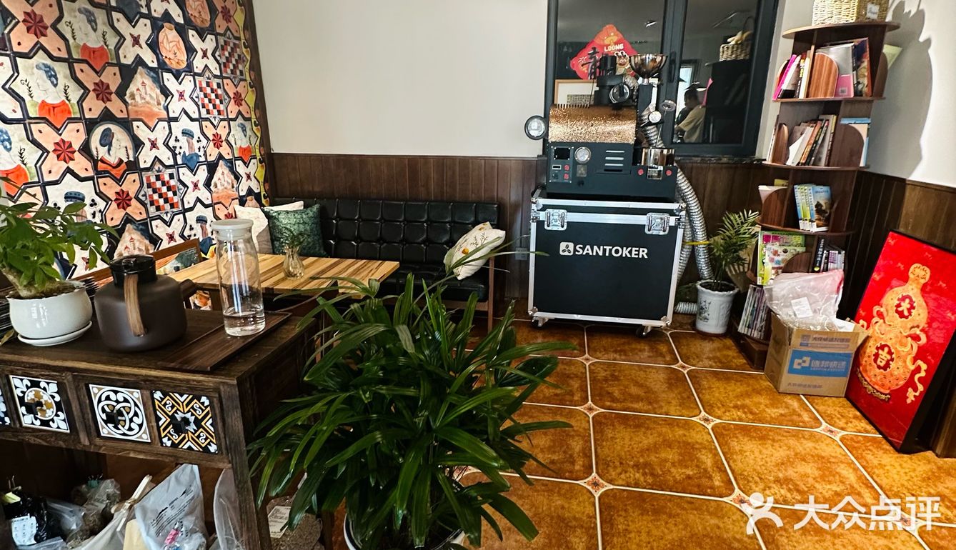 很喜欢这种咖啡店