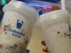 豆乳米麻薯-茶百道(万达店)
