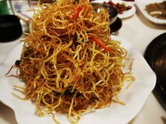 香辣土豆丝-福寿斋·老北京铜锅涮肉·烤鸭(顺义总店)