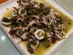 酸菜炒鱿鱼-温岭人家(红花北路店)