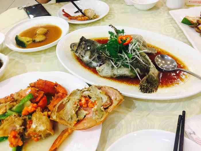 上海东骏海鲜酒家-"以前住在那里附近,这家开了很多年了.如果.